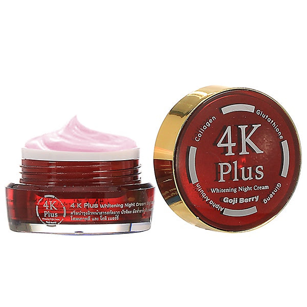 4K Plus Whitening Night Cream 5X Goji Berry, 20g