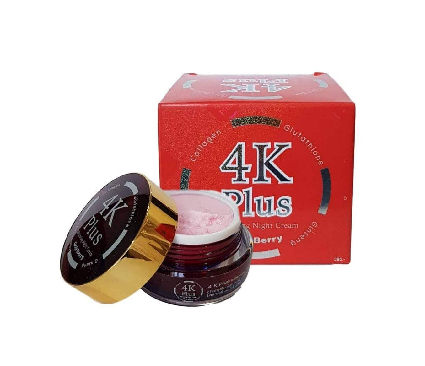 4K Plus Whitening Night Cream 5X Goji Berry, 20g ShopyThai 4K Plus Whitening Night Cream 5X Goji Berry, 20g ShopyThai