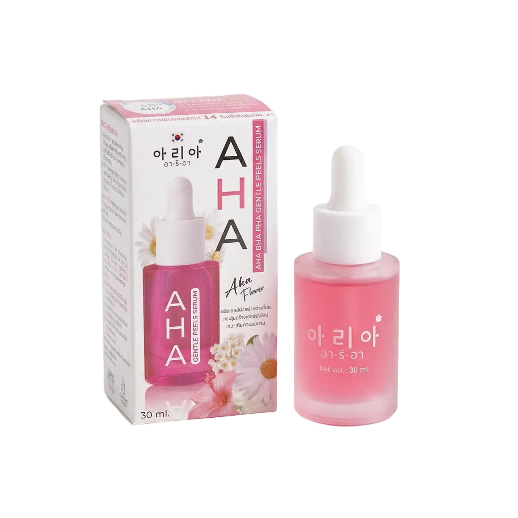 Aria AHA BHA PHA Gentle Peels Serum 10% AHA, 30ml