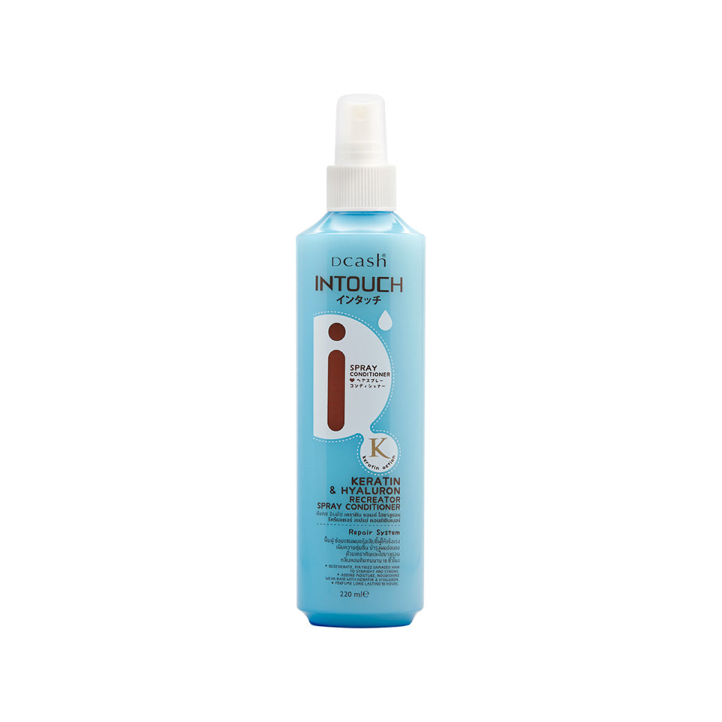 DCASH Intouch Keratin & Hyaluron Recreator Spray Conditioner, 220ml