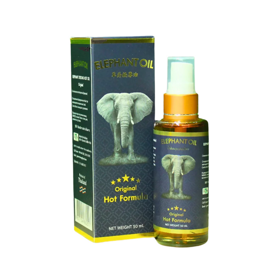 Green Seven Elephant Oil Original Hot Formula, 50ml