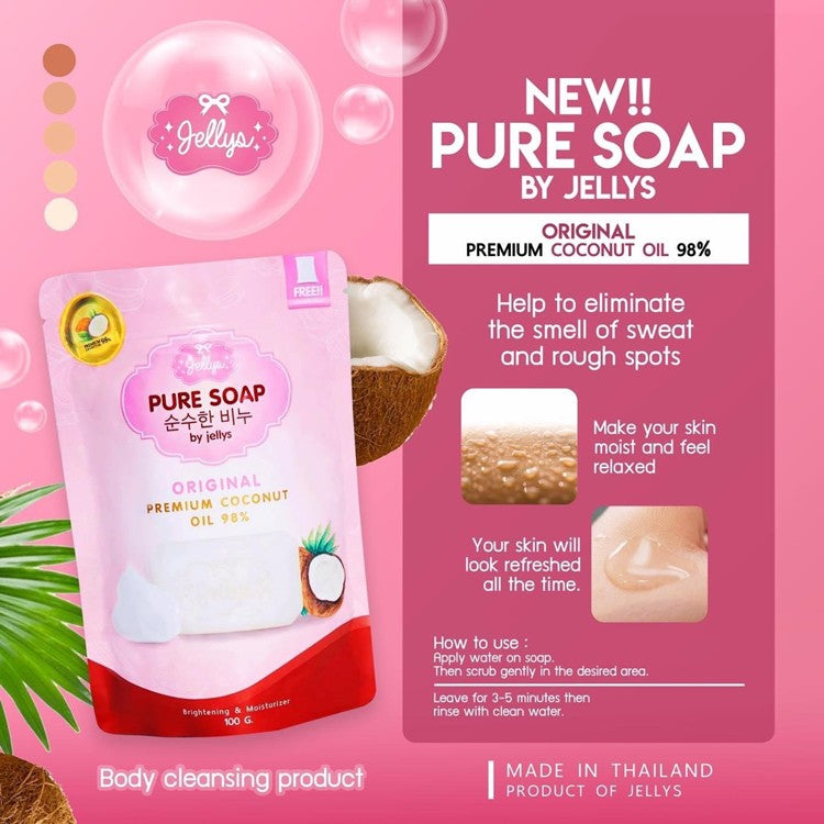 Jellys Pure Soap, 100g