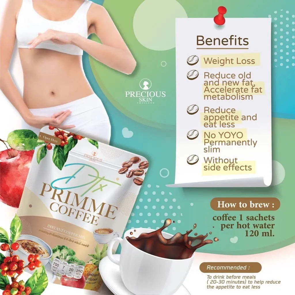 Precious Skin Thailand Primme Instant Coffee Mix