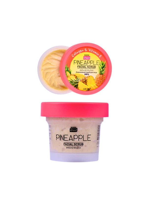 Banna Pineapple Facial Scrub, 100ml