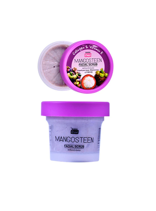 Banna Mangosteen Facial Scrub 100ml ShopyThai banna-mangosteen-facial-scrub-100ml-shopythai