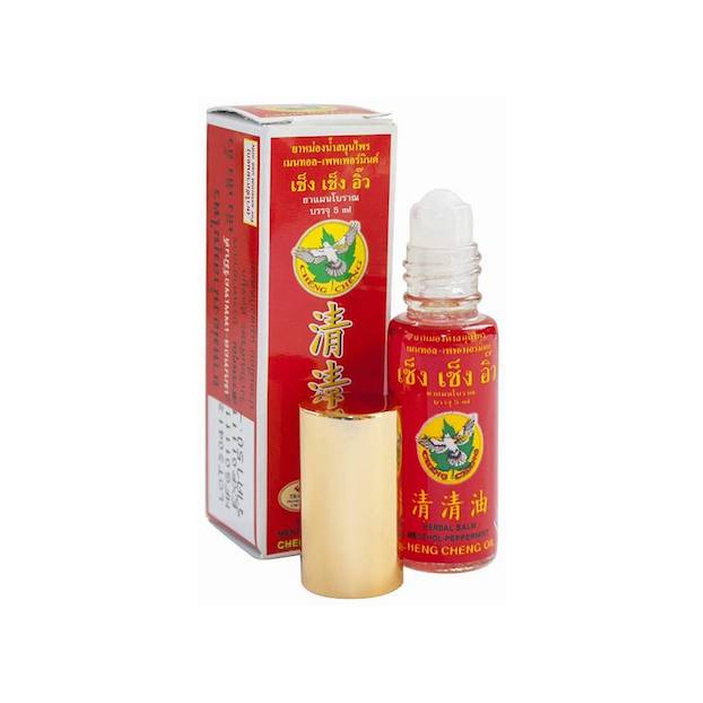 Cheng Cheng Herbal Oil Menthol Peppermint Roll-On