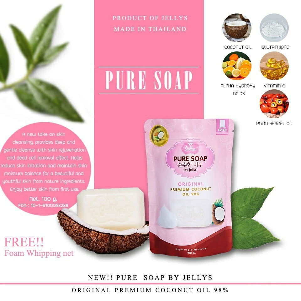 Jellys Pure Soap, 100g