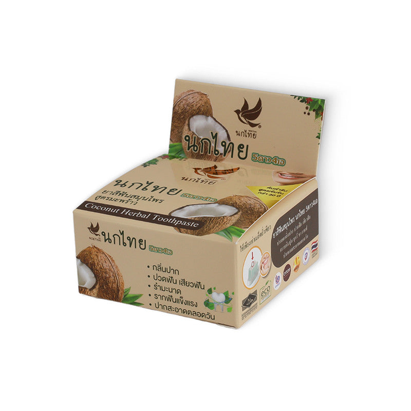 Nokthai 5Star4A Coconut Herbal Toothpaste 25 g