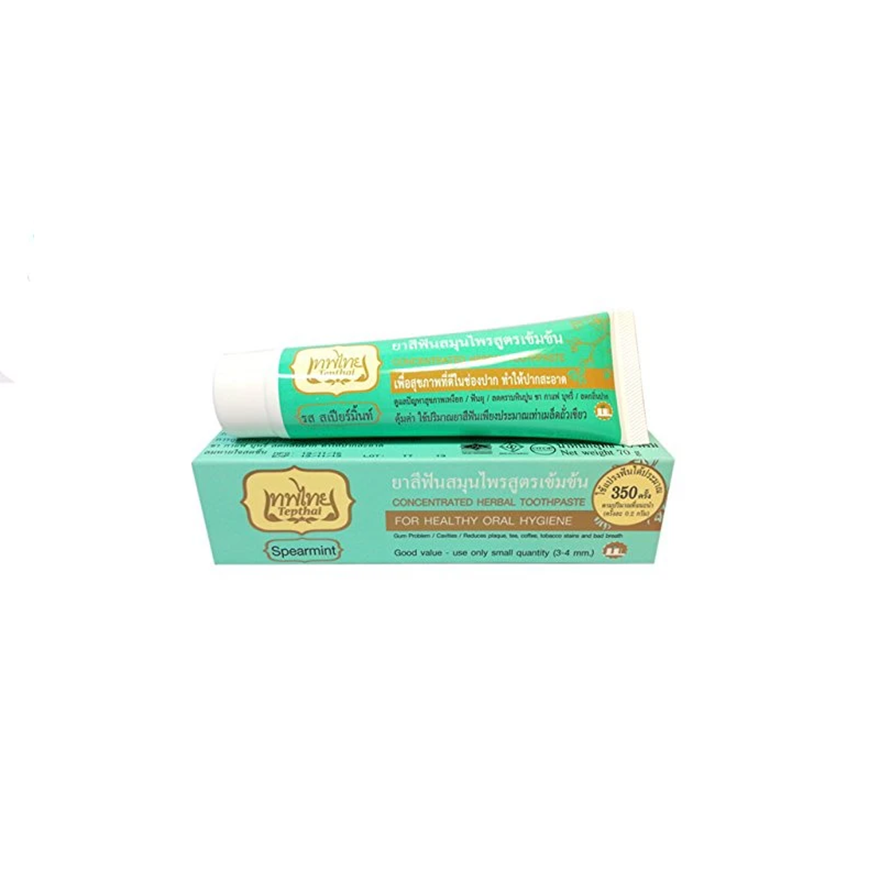 Tepthai Concentrated Herbal Toothpaste Spearmint (70g)
