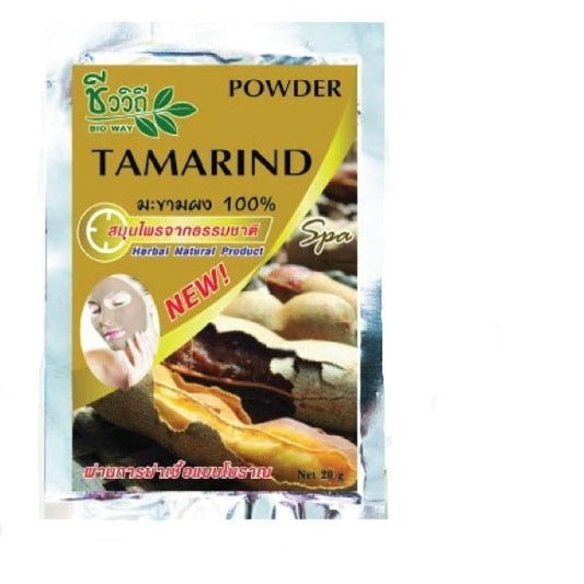 ฺBio Way Tamarind Natural Herbal Powder 100%, 20g