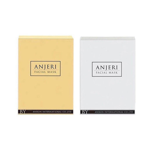 Anjeri Facial Mask Gold & Silver (42 g x 10 pcs)