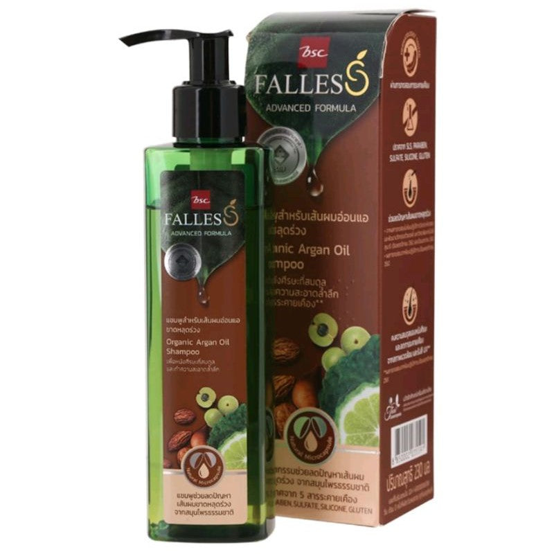 BSC Falles Advanced Formula Organic Shampoo, 230 ml.