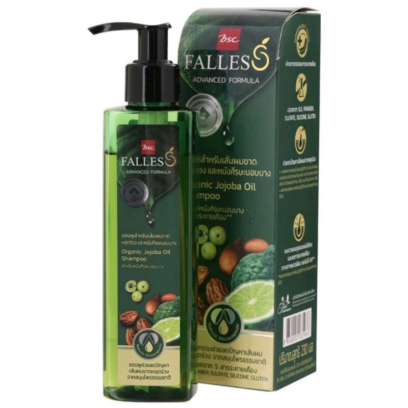 BSC Falles Advanced Formula Organic Shampoo, 230 ml.