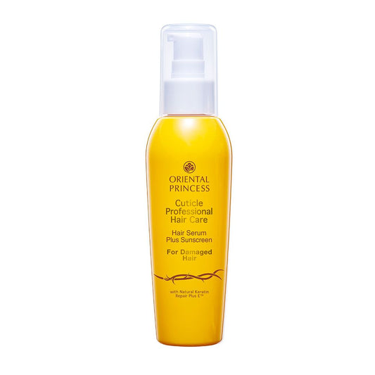 Oriental Princess Cuticle Professional Hair Care Hair Serum Plus Sunscreen for Damaged Hair, 125 ml