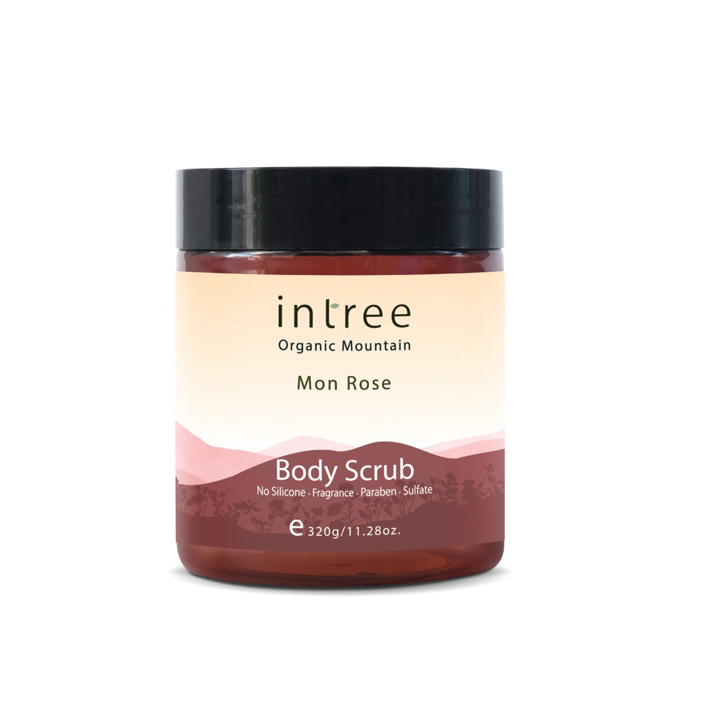 Phutawan Intree Organic Mon Rose Body Scrub, 320g