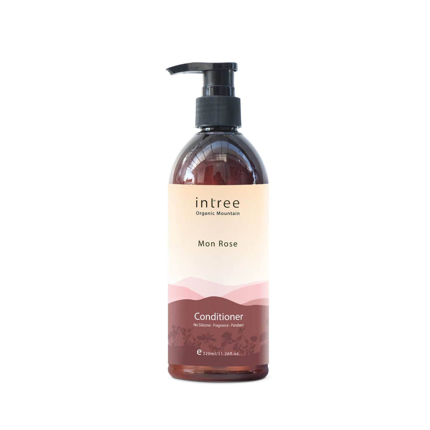 Phutawan Intree Organic Mountain Mon Rose Conditioner, 320 ml