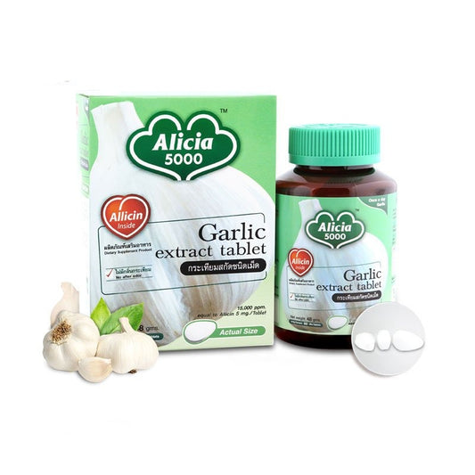 Khaolaor Garlic Extract Tablet Alicia 5000