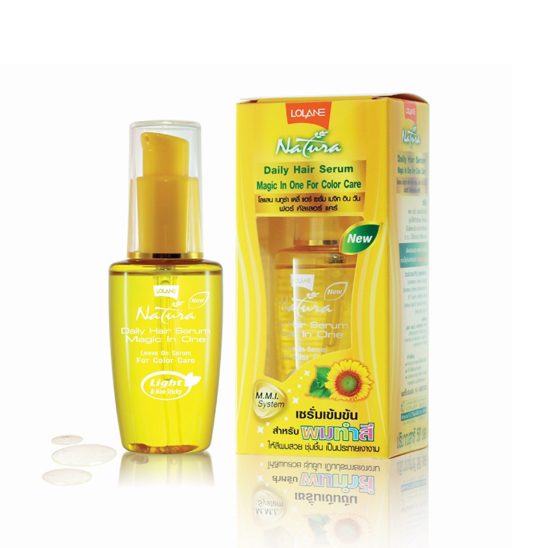 Lolane Natura Daily Hair Serum Magic In One For Color Care (50ml)