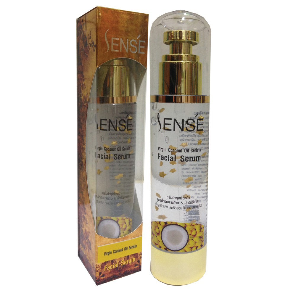 Sense Virgin Coconut Oil & Sericin Facial Serum, 100ml