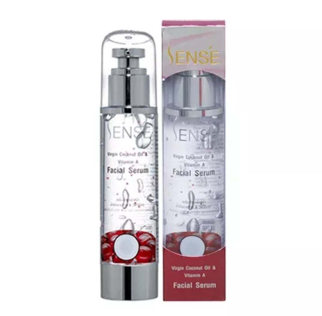 Sense Virgin Coconut Oil & Vitamin A Facial Serum, 100ml