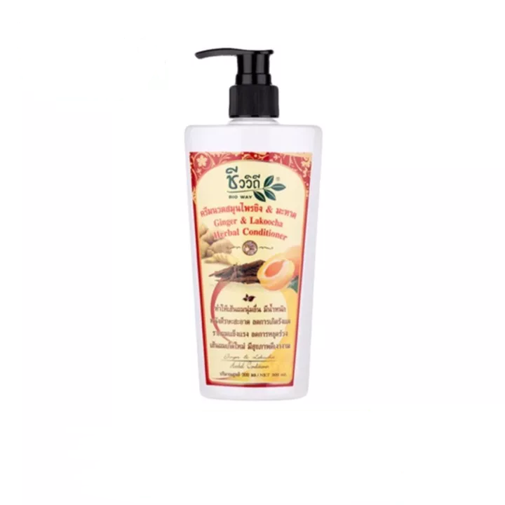 Bio Way Ginger & Lakoocha Herbal Conditioner (300 ml)