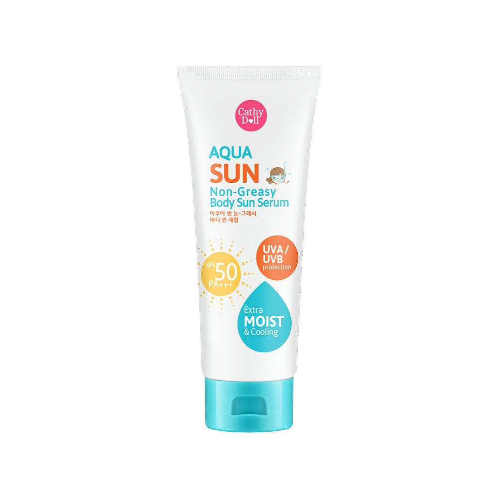 Cathy Doll Aqua Sun Non Greasy Body Sun Serum SPF50 PA +++