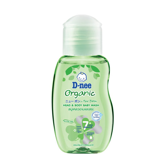 D-nee Organic Head & Body Baby Wash, 200 ml