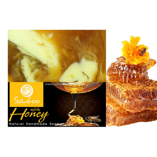 Saboo Natural Soap - Honey, 100g