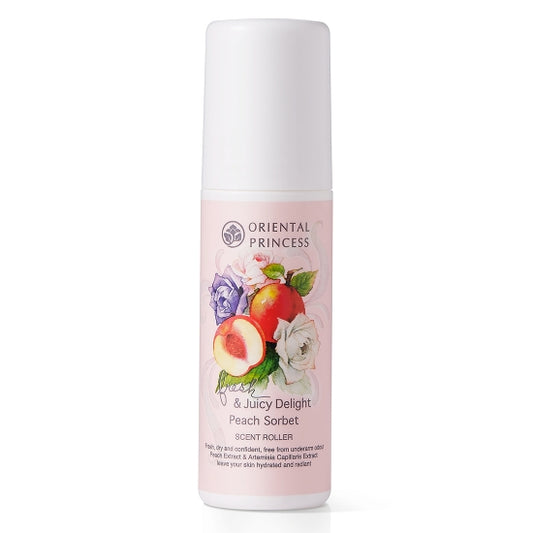 Oriental Princess Fresh & Juicy Delight Peach Sorbet Scent Roller (70ml)