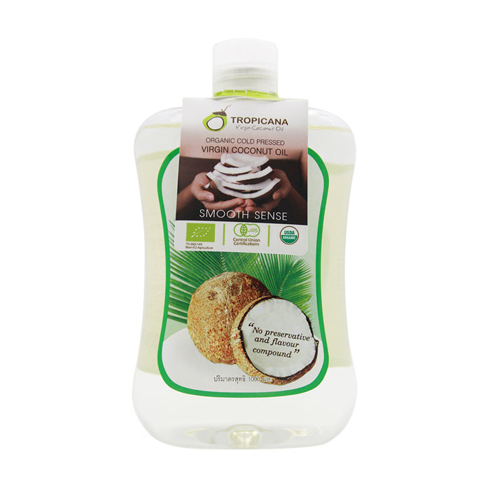 Tropicana Organic Cold Pressed Virgin Coconut Oil (1000ml)