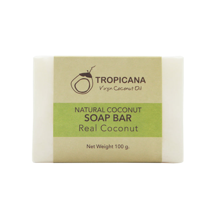 Tropicana Natural Coconut Soap Bar Real Coconut (100g)