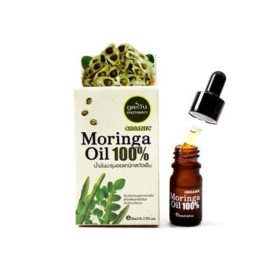 Phutawan Organic Moringa Oil 100% (5 ml)