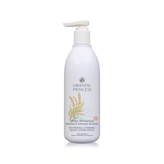 Oriental Princess Milky Whitening Radiance Intensive Booster Whitening & Firming Body Lotion SPF25, 250 ml