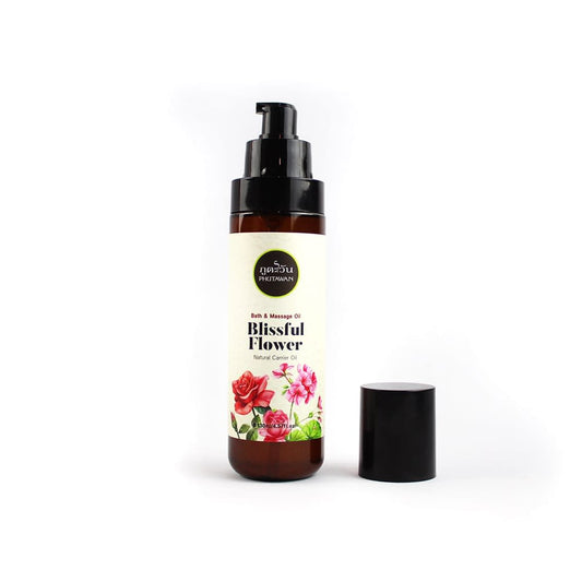 Phutawan Blissful Flower Bath & Massage Oil (130 ml)