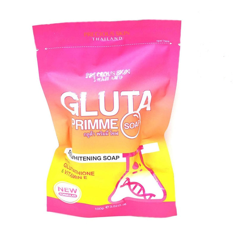 Precious Gluta Primme Whitening Soap (100g) ShopyThai Precious Gluta Primme Whitening Soap (100g) ShopyThai