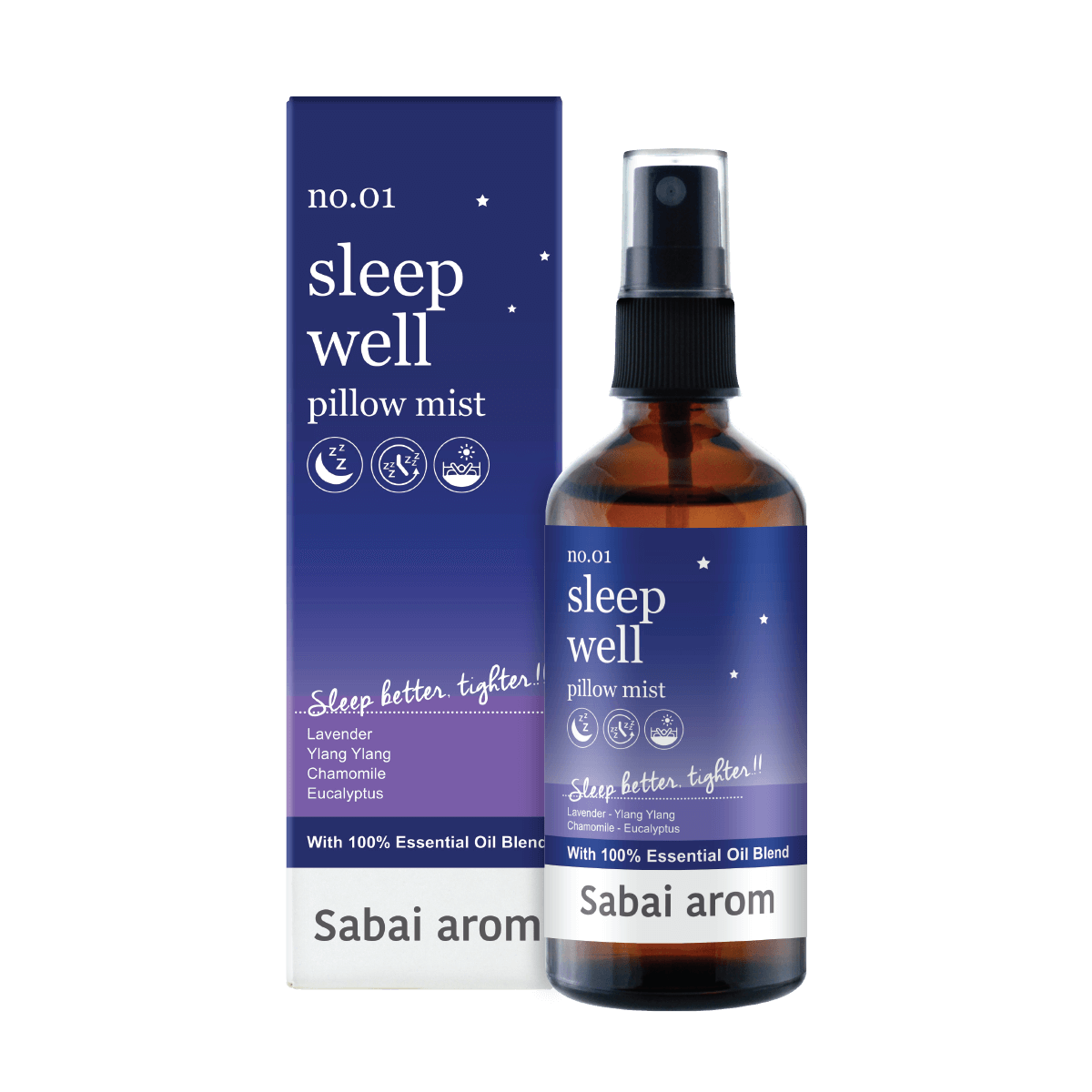 Sabai Arom Sleep Well Pillow Mist (100ml)