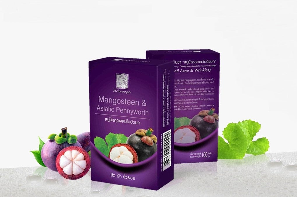 Sabunnga Mangosteen & Asiatic Pennyworth Soap (100 g)