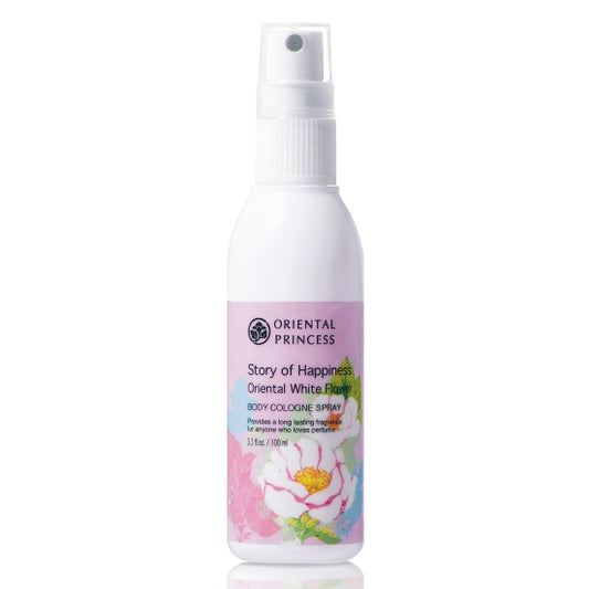 Oriental Princess Story of Happiness Oriental White Flower Body Cologne Spray (100ml)