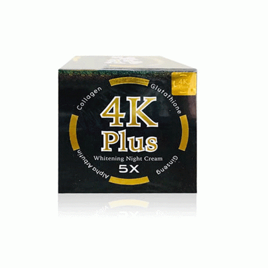 4K Plus Whitening Night Cream, 20g