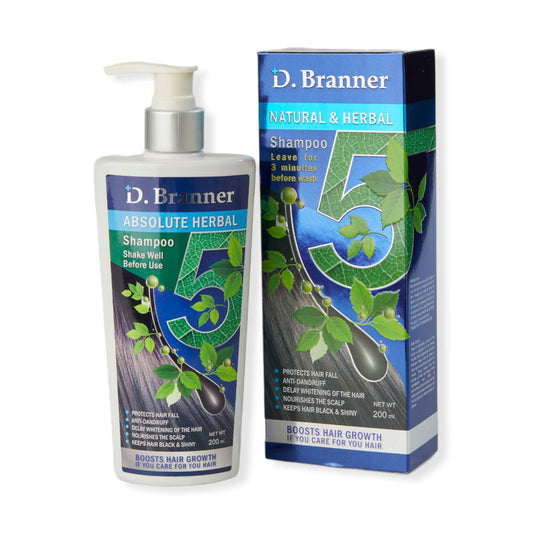 Dr.Branner Absolute Herbal Shampoo, 200ml