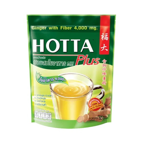 Hotta Ginger Powder with Fiber, 180g