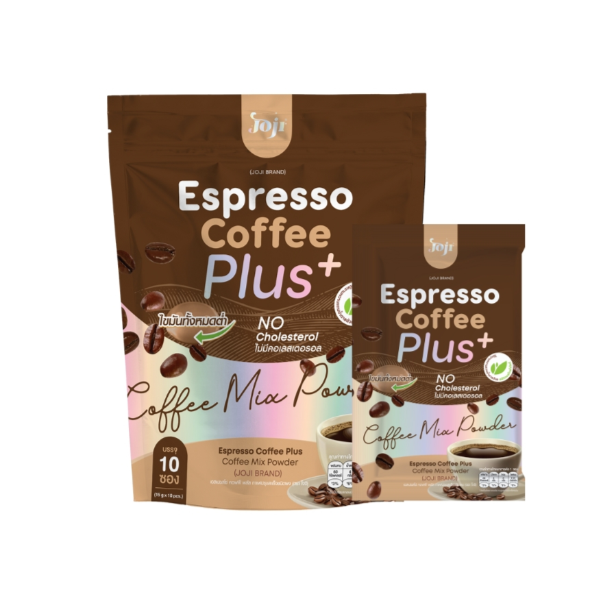 Joji Espresso Coffee Plus Coffee Mix Powder, 10 Sachets