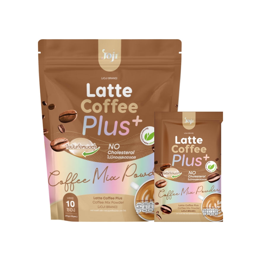 Joji Latte Coffee Plus Coffee Mix Powder, 10 Sachets
