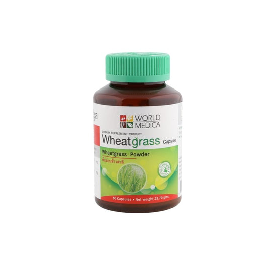 Khaolaor Wheat Grass Capsule Wheatgrass Powder