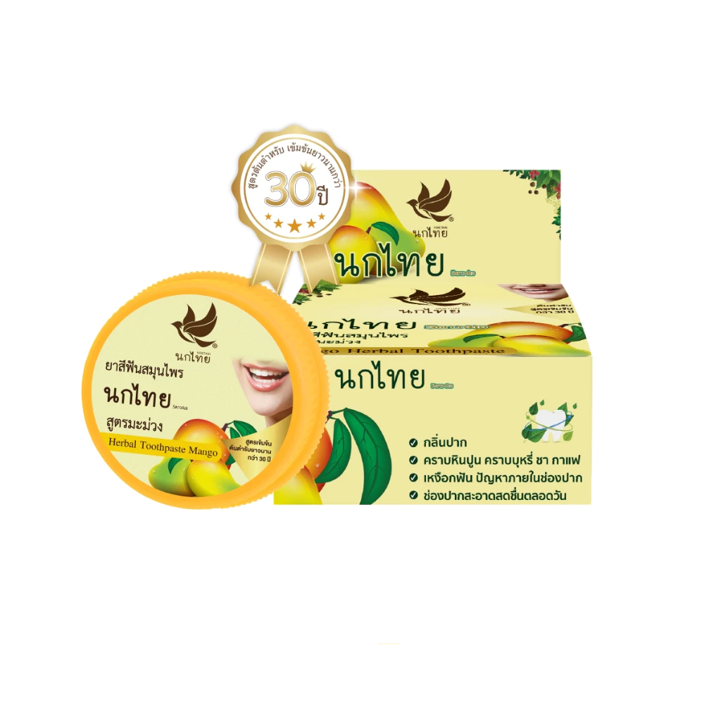 Nokthai 5 Star 4A Herbal Toothpaste – Mango, 25 g