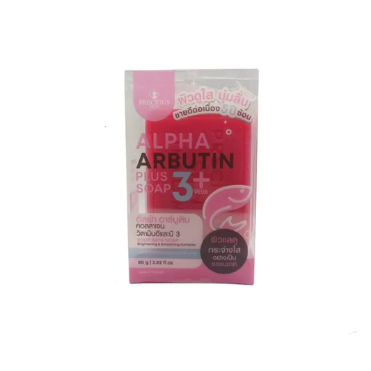 Precious Skin Thailand Alpha 3 Plus Arbutin Soap, 80g