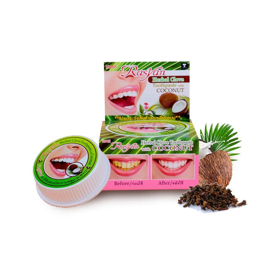 Isme Rasyan Herbal Clove Toothpaste With Coconut, 25g