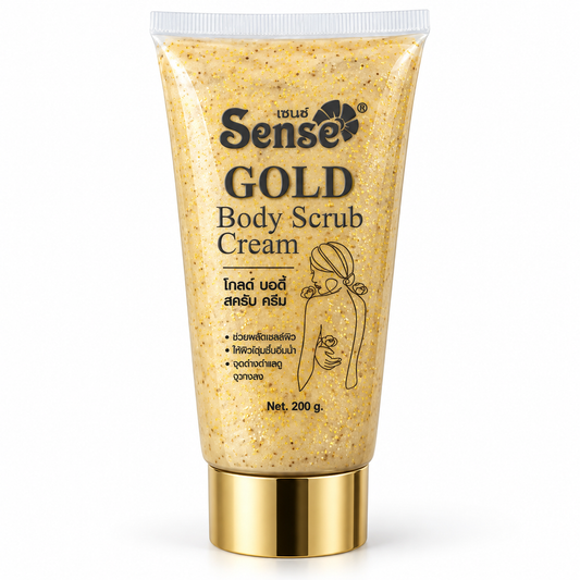 Sense Gold Body Scrub Cream, 200g