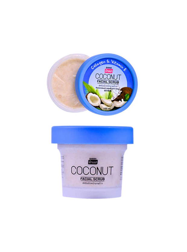 Banna Coconut Facial Scrub, 100ml