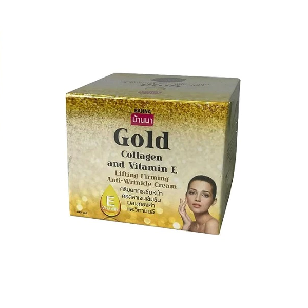Banna Gold Collagen and Vitamin E Face Cream, 100g